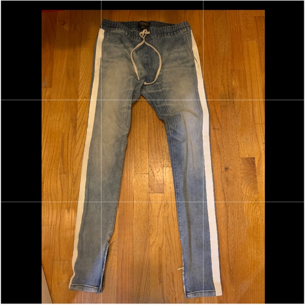 PacSun Side Stripe Drop Skinny Jogger Pants